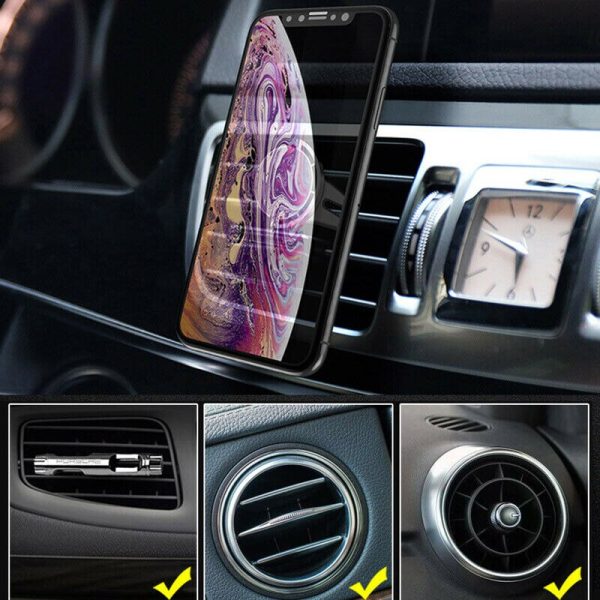 Multipurpose Mobile Phone Bracket Car Vent Holder Stand Universal 360 Degree Rotation for iPhone Sumsung Huawei - Image 6