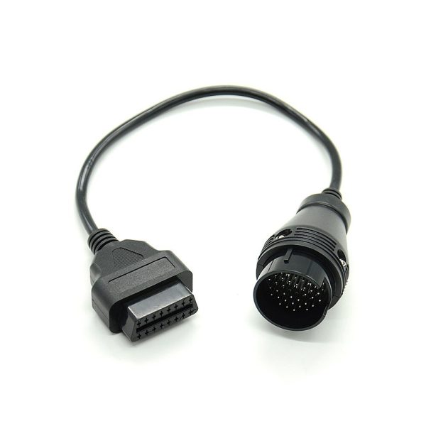 Free Shipping OBD II Adapter for BM-W 20 pin to OBD2 16 PIN Female Connector e36 e39 X5 Z3 for BM-W 20pin