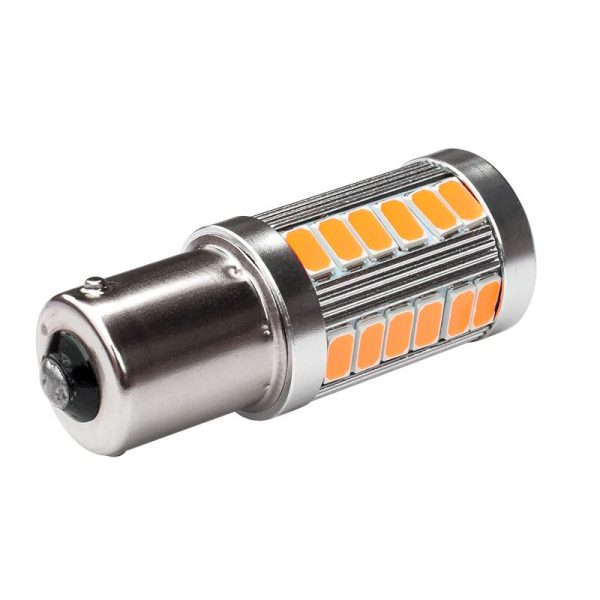 2pcs 1156 7506 BA15S P21W 5630 5730 LED Car Tail Bulb Brake Lights auto Reverse Lamp Daytime Running Light red white yellow 12V - Image 5