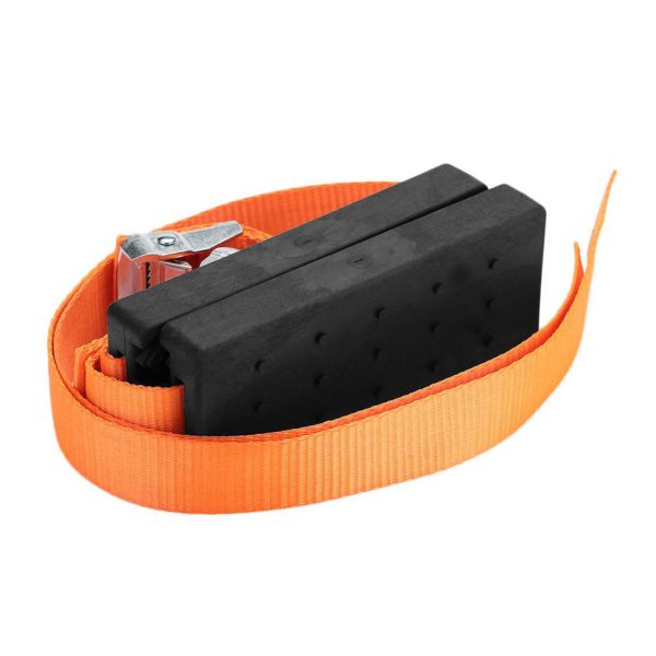 Vehemo Tire Chain Strap Snow Chain 2PCS Rubber Nylon Anti-Skid Wheel Automobile Saloon Car Belt - Image 3
