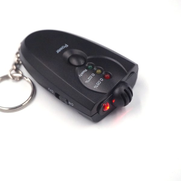 Mini Professional Digital Breathalyzer Key Chain Alcohol Tester Alcohol Breath Analyze Tester with flashlight - Image 2