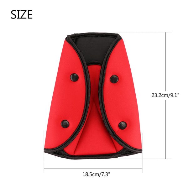Car Safe Fit Seat Belt Sturdy Adjuster Car Safety Belt Adjust Device Triangle Baby Child - Image 5