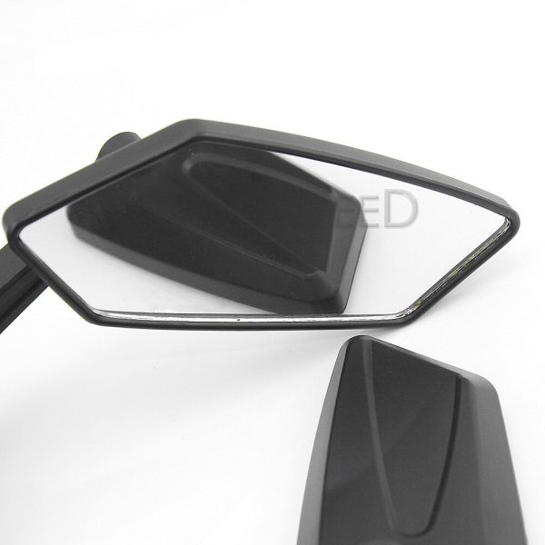 Universial 8mm 10mm Motorcycle Mirrors Motorbike Rearview Black Side Mirrors for Honda Suzuki Yamaha Kawasaki Scooter KTM Ducati - Image 4