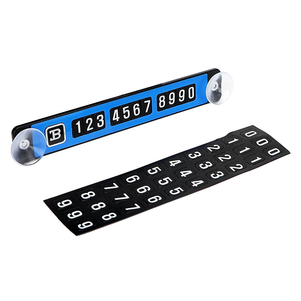 Car Temporary Parking Card Phone Number Card Plate with Sucker Magnetic Puzzle Car Sticker Car Styling Auto Accessories - Image 10