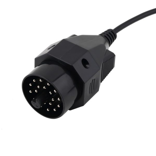 Free Shipping OBD II Adapter for BM-W 20 pin to OBD2 16 PIN Female Connector e36 e39 X5 Z3 for BM-W 20pin - Image 3