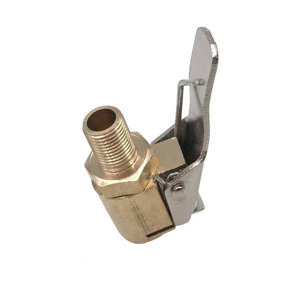 1PC Car Auto Brass 8mm Tyre Wheel Tire Air Chuck Inflator Pump Valve Clip Clamp Connector Adapter car accessories - Image 3