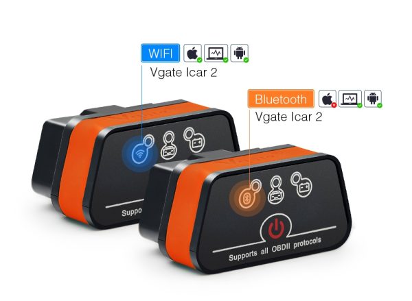 Vgate icar2 Bluetooth/Wifi OBD2 Diagnostic-tool ELM327 Bluetooth/wifi OBD 2 Scanner Mini ELM327 for android/PC/IOS Code Reader - Image 3