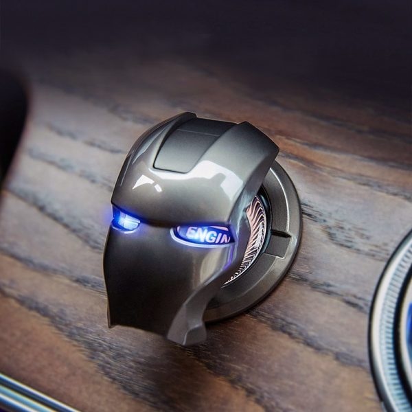 Iron Man Car Interior Engine Ignition Start Stop Button Protective Cover Decoration Sticker Car Interior Accessories - Image 6