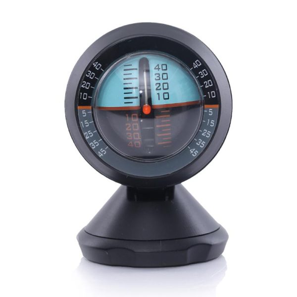 Car Inclinometer Level Tilt Gauge Indicator Gradient Balancer Tool