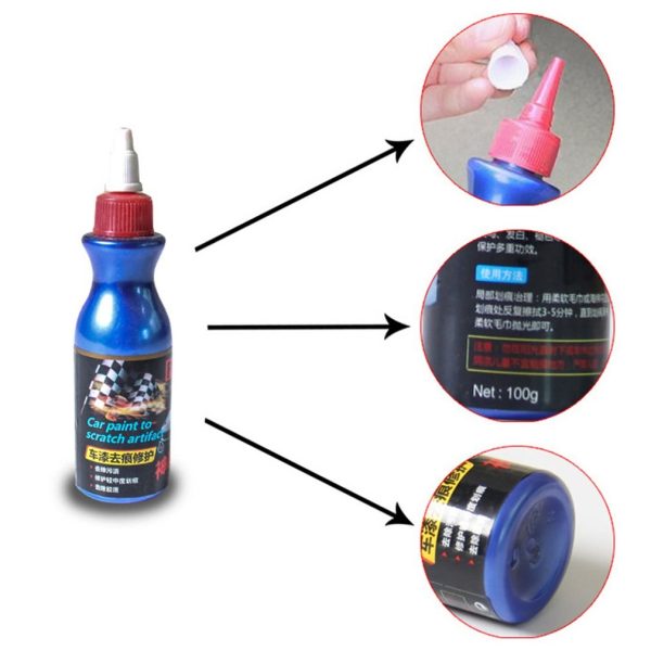 Car Paint Scratch Removal Professional Repair Liquid Waxing Universal Auto Car Paint Dent Care Pen Polishing Repair Agents - Image 2