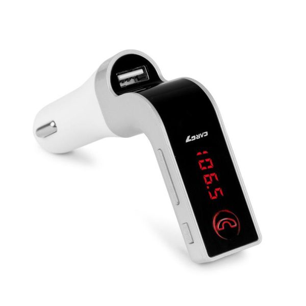 ANLUD Multifunction 4-in-1 CAR G7 Bluetooth FM Transmitter USB Flash Drives TF Music Player Car Kit USB Car Charger - Image 6