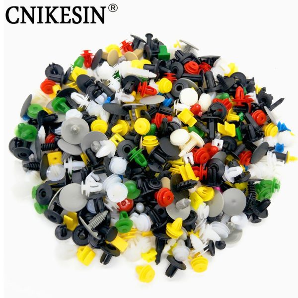 200Pcs Universal Mixed Auto Fastener Car Bumper Clips Retainer Car Fastener Rivet Door Panel Fender Liner for all car - Image 2