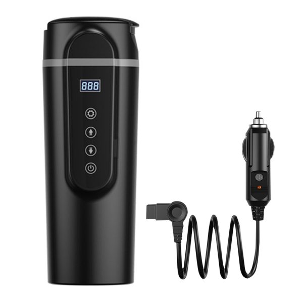 12V/24V 70W-100W Car Heating Cup 420ml Car Heated Smart Mug With Temperature Control Cigarette Lighter Car Kettle Water Heater - Image 17