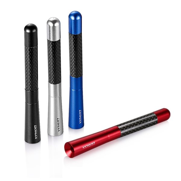 12cm Carbon Fiber Short Radio Antenna for Ford Focus Fiesta Peugeot Mazda Citroen Opel Astra Skoda Toyota Corolla Car Styling - Image 2