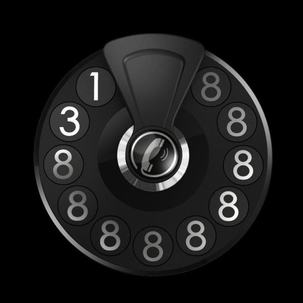 Car Temporary Parking Telephone Number Plate Retro Dial Phone Style Hidden Number Parking Card Plate Easy To Disassemble Replace - Image 2