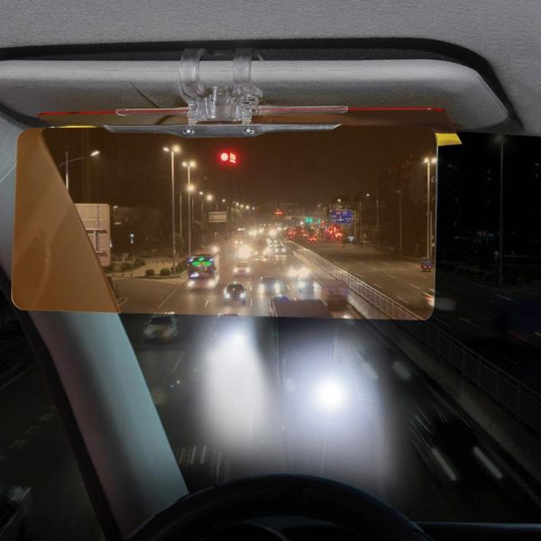 1Pcs Car Sun Visor HD Anti Sunlight Dazzling Goggle Day Night Vision Driving Mirror UV Fold Flip Down Clear View Car Styling - Image 5