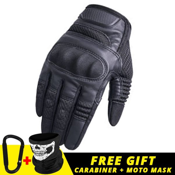 Motorcycle Gloves Summer Breathable Tactical Full Finger Moto Gloves Touchscreen Motocross Motorbike Riding Cycling Biker Gloves - Image 4