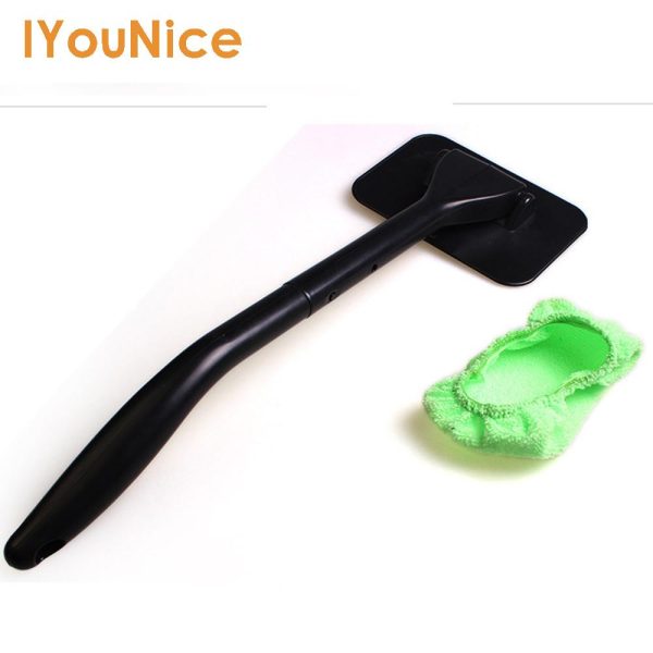 Washable Long Handle Auto Window Cleaner Windshield Wonder Microfiber Car Wash Brush Dust Car Cleaning Tool - Image 5