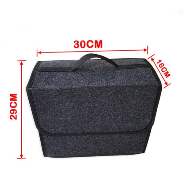 Car Organizer Bag Car Storage Organizer Multipurpose Car Trunk Organizer Car Storage Box Large Capacity Folding Storage Bag - Image 5