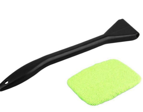Washable Long Handle Auto Window Cleaner Windshield Wonder Microfiber Car Wash Brush Dust Car Cleaning Tool - Image 3