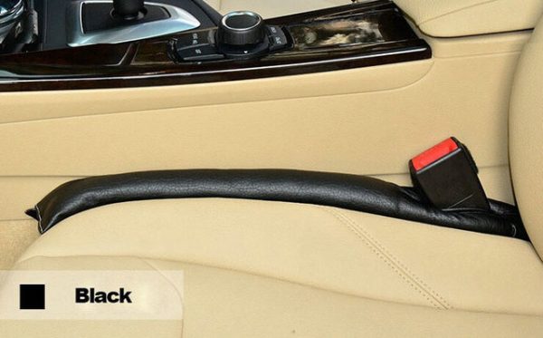 Car Seat Cushion Crevice Gap Stopper PU Leather Leakproof Protector car seat cover pad - Image 3