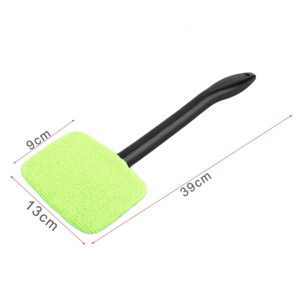 Microfiber Long Handle Car Wash Brush Auto Window Clean Car Window Windshield Cloth Clean Tools Washable Shine Handy - Image 6