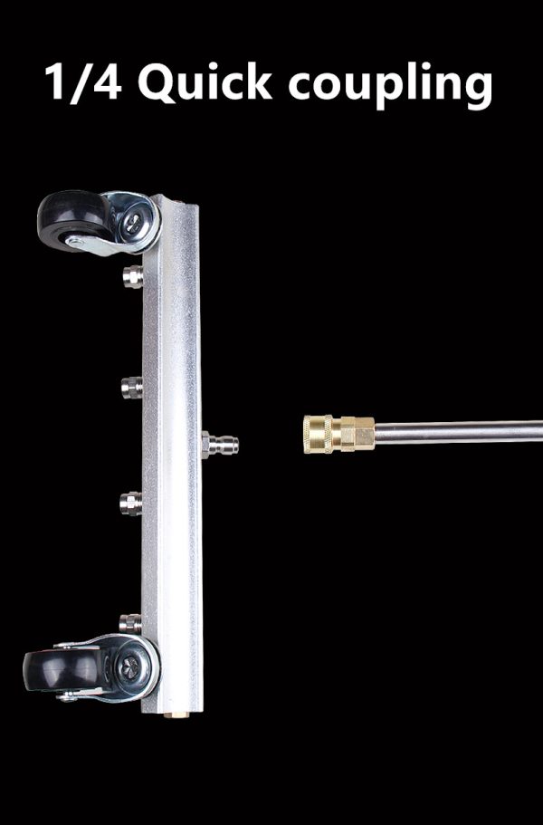 Car Care Cleaning Nozzle Automobile Car Under Body Chassis Cleaning Road Cleaning Nozzle Water Broom High Pressure Power Washer - Image 4