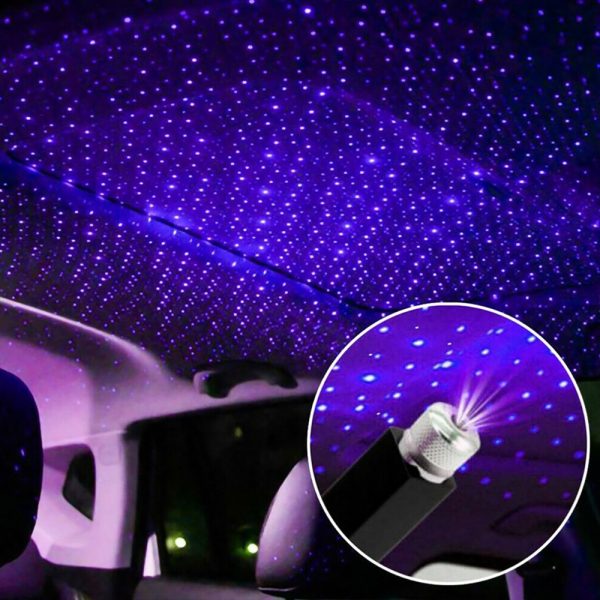 Mini LED Car Roof Star Night Light Projector Atmosphere Galaxy Lamp USB Decorative Lamp Adjustable Car Interior Decor Light - Image 8