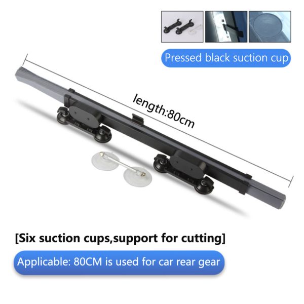 Car Window Sunshade Retractable Foldable Windshield Sunshade Cover Shield Curtain Auto Sun Shade Block Anti-UV Car Window Shade - Image 10