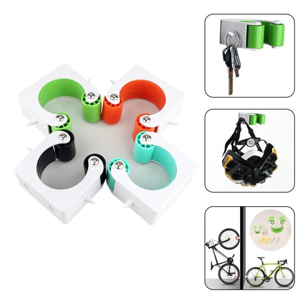 Bike Parking Rack Storage Holder Indoor Wall Vertical Bicycle Bracket Mountain Bike Road Bike Accessories - Image 2
