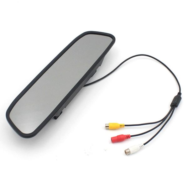 Rearview Mirror Camera Dvr 4.3-inch Rear View Mirror + Reversing Camera Wireless Car Reversing Camera Automobile Video Recorder - Image 4