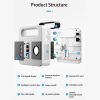 12V Mini Car Air Compressor Tire Inflatable Air Pump Portable Inflator Pump Electric Intelligent Car Tire Inflator - Image 5