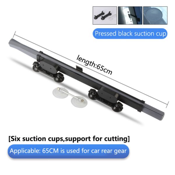 Car Window Sunshade Retractable Foldable Windshield Sunshade Cover Shield Curtain Auto Sun Shade Block Anti-UV Car Window Shade - Image 8