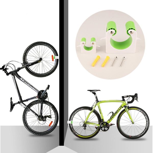 Bike Parking Rack Storage Holder Indoor Wall Vertical Bicycle Bracket Mountain Bike Road Bike Accessories - Image 3