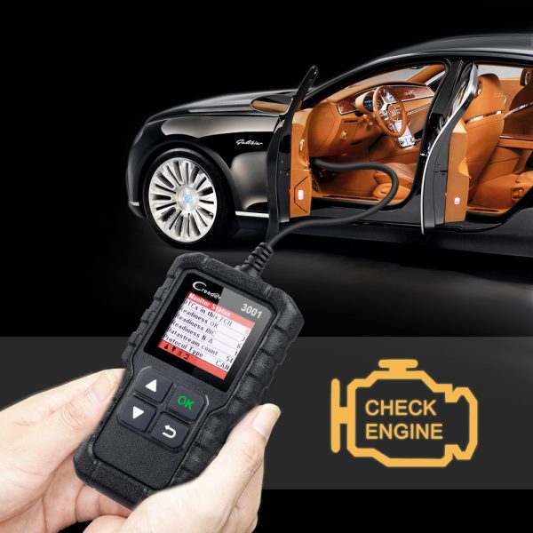 X431 Creader 3001 Full OBD2 OBDII Code Reader Scan tools OBD 2 CR3001 Car Diagnostic tool PK AD310 NL100 OM123 Scanner - Image 2