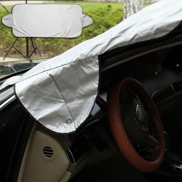 Prevent Snow Ice Sun Shade Dust Frost Freezing Car Windshield Cover Protector - Image 2