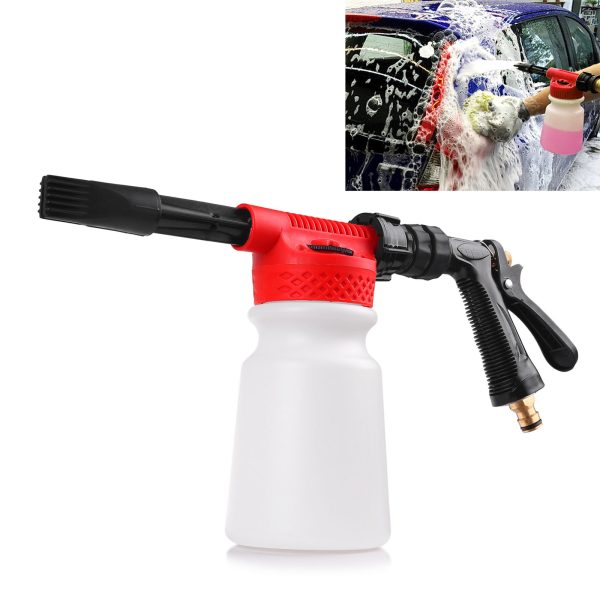 900ml Car Washing Foam Gun Car Cleaning Washing Snow Foamer Lance Car Water Soap Shampoo Sprayer Spray Foam Gun - Image 5